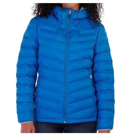 Spyder Peak Hoodie Insulated Jacket Women's Puffer Coat (Size Large) Fashion NWT
